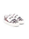 BURBERRY VINTAGE CHECK COTTON SNEAKERS