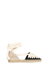 Castaã±er Jean Canvas Lace-up Espadrilles In Black
