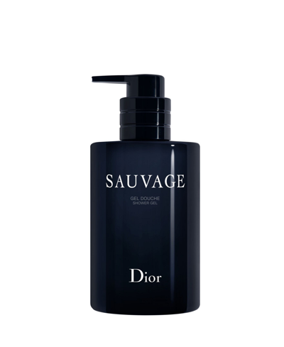 DIOR MEN'S SAUVAGE SHOWER GEL, 8.4 OZ.