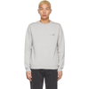 Apc Grey Item Sweatshirt In Plb Heathered Light