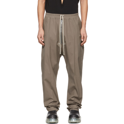 Rick Owens Grey Bela Trousers In 34 Dust