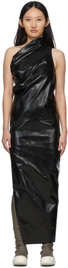 RICK OWENS BLACK ATHENA DRESS