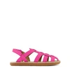 Camper Miko Touch-strap Cage Sandals In Pink