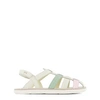 Camper White Miko Sandals In White