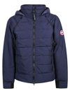 Canada Goose Men's Updated Hybridge Base Quilted Down Jacket In Blue