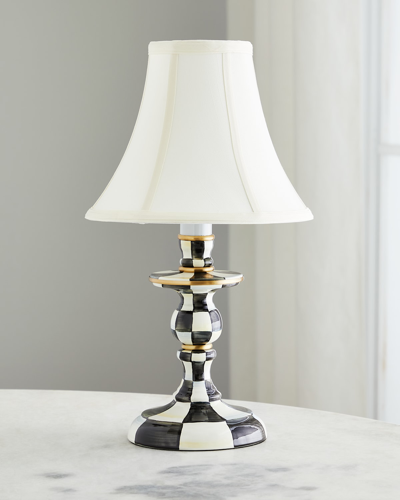 Mackenzie-childs Mackenzie Childs Courtly Check Candlestick Lamp In Multi