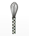 MACKENZIE-CHILDS COURTLY CHECK SMALL WHISK, BLACK