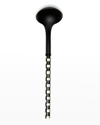 MACKENZIE-CHILDS COURTLY CHECK LADLE, BLACK