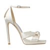 Jimmy Choo Rosie 120 Sandals In Ivory