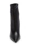 Steve Madden Ticker Pointed Toe Bootie In Black