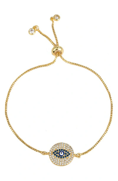 Eye Candy Los Angeles The Luxe Collection 18k Gold Plated Sterling Silver Evil Eye Bracelet