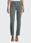 Lafayette 148 Plus-size Acclaimed Stretch Gramercy Pant In Shale