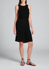 The Row Gelsona Cotton Top In Black