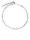 Dsquared2 Crystal-embellished Necklace In Silber