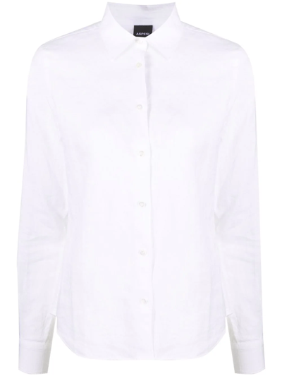 Aspesi Slim-cut Shirt In White