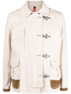 Fay Clasp-fastened Light-weight Jacket In Nude