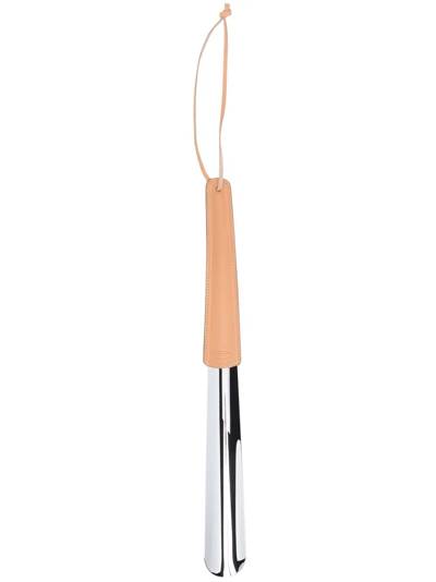 Tod's Leather Shoe Horn In Nude