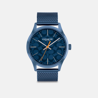 Coach Baxter Watch, In Blue