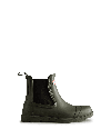 Hunter Commando Waterproof Chelsea Boot In Green