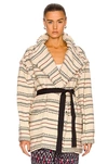 Isabel Marant Étoile Josialo Textured Cotton Jacket In Ecru