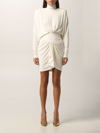 Alexandre Vauthier Dress  Women Color White In 白色