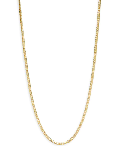 Saks Fifth Avenue Women's Build Your Own Collection 14k Yellow Gold Miami Cuban Chain Necklace