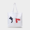 MAISON KITSUNÉ TRIcolourE TOTE-BAG