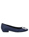 Roger Vivier Ballet Flats In Blue