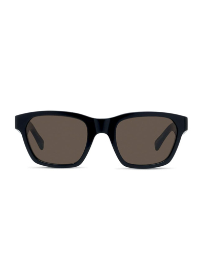 Celine 53mm Rectangular Sunglasses In Black
