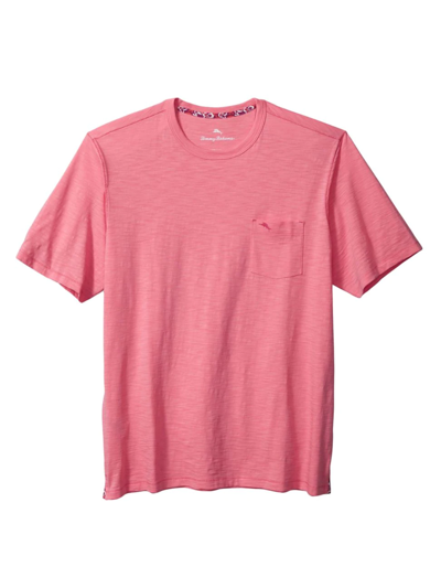 Tommy Bahama Bali Beach Crewneck T-shirt In Pink Confetti