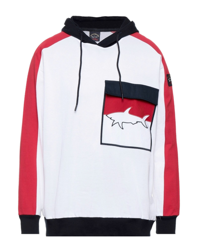 Paul & Shark Sweatshirts In White