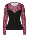 Boutique Moschino Blouses In Black