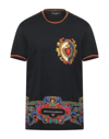 Dolce & Gabbana T-shirts In Black