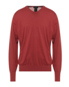 John Smedley Sweaters In Rust