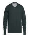 John Smedley Sweaters In Dark Green