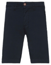 Squad² Man Shorts & Bermuda Shorts Midnight Blue Size 26 Cotton, Elastane