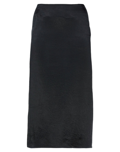 Samuel Gui Yang Midi Skirts In Black