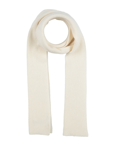 Redv Red(v) Woman Scarf Ivory Size - Virgin Wool, Cashmere In White