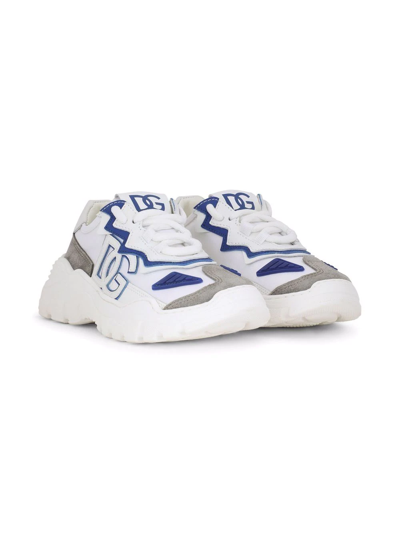 Dolce & Gabbana Kids' Daymaster Dg Low-top Sneakers In Multicolor