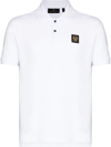 Belstaff White Phoenix Patch Polo