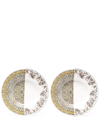 Seletti Agroha Hybrid Soup Plate (set Of 2) In White