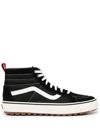 Vans Sk8-hi Mte-2 Sneakers In Black And White In Black
