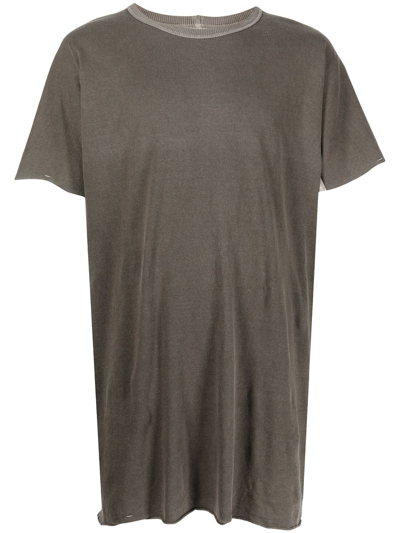 Boris Bidjan Saberi Ssense Exclusive Gray Cotton T-shirt In Grey