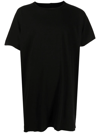 Boris Bidjan Saberi Rear Tape-detail T-shirt In Black
