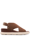 Geox Sukui 2 Open Toe Sandals In Brown
