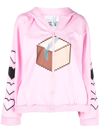 NATASHA ZINKO 8-BIT BOX ZIP HOODIE