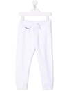Dsquared2 Logo-print Drawstring Track Pants In White