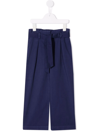BONPOINT WAIST-TIED TAILORED TROUSERS