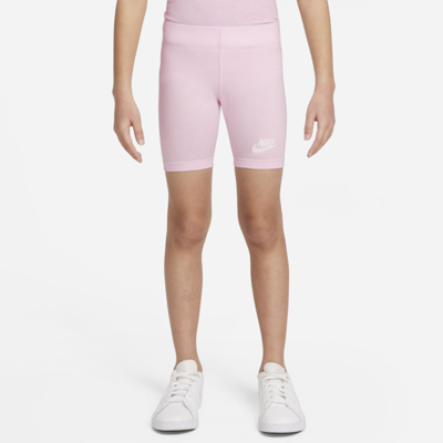 Nike Little Kids' Bike Shorts In Pink Foam
