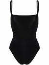 Lido Trentasei Spaghetti-strap Swimsuit In Black